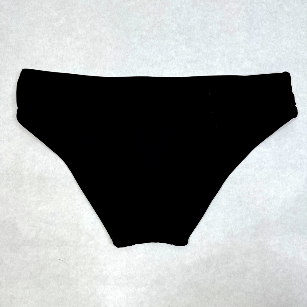 VICTORIA’S SECRET Black One-Shoulder Bikini Set with Gold Hardware - Sz M - Picture 9 of 10